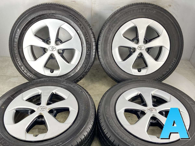 デュラン ミューテック 195/65R15 /トヨタ純正 プリウス 6.0J+45  