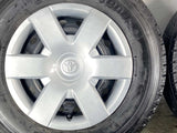 ブリヂストン V600 195/80R15 107/105L LT /トヨタ純正 ハイエース 6.0J+ 139.7-6穴 4本