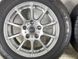 ヨコハマ エコス ES31 195/65R15  /　 シュナイダー 6.0J+45 114.3-5穴 4本