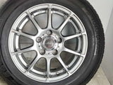 ヨコハマ エコス ES31 195/65R15  /　 シュナイダー 6.0J+45 114.3-5穴 4本