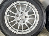 ダンロップ エナセーブ EC202 195/65R15  /　 ZACK JP-104 6.0J+48 114.3-5穴 4本