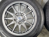 ブリヂストン LUFT RV2 195/65R15  /　 ZACK 6.0J+53 114.3-5穴 4本