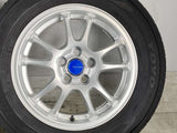 トーヨータイヤ トランパス mpZ 195/65R15  /　 エコフォルム 6.0J+45 100-5穴 4本