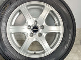 トーヨータイヤ トランパス mpZ 195/65R15  /ブリヂストン BALMINUM 6.0J+45 100-5穴 4本