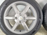 ヨコハマ ブルーアース 165/60R15  /スズキ純正  4.5J+50 100-4穴 4本