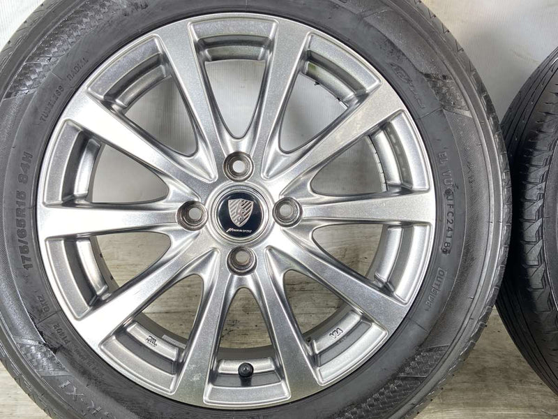 175/65R15・REGNO アルミホイール4本セット・フィットヴィッツポルテなどに