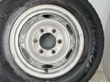 ダンロップ VAN01 195/80R15 107/105L LT /日産純正  5.5J+ 139.7-6穴 4本