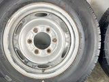ダンロップ VAN01 195/80R15 107/105L LT /日産純正  5.5J+ 139.7-6穴 4本