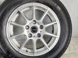 イエローハット　プラクティバ 195/65R15  /　 CROSS SPEED 6.0J+50 114.3-5穴 4本