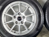 イエローハット　プラクティバ 195/65R15  /　 CROSS SPEED 6.0J+50 114.3-5穴 4本