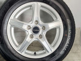 ヨコハマ ブルーアース 195/65R15  /ブリヂストン BALMINUM 6.0J+45 114.3-5穴 4本