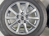 ブリヂストン エコピア NH100 RV 195/65R15  /　 WAREN 6.0J+43 114.3-5穴 4本