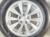 ダンロップ エナセーブ EC204 195/65R15  /スバル純正  6.0J+48 100-5穴 4本