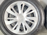 ブリヂストン ネクストリー 185/65R15  /マツダ純正  5.5J+ 100-4穴 4本