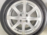 ヨコハマ ブルーアース E50 185/60R15  /　 COROE 6.0J+53 100-4穴 4本