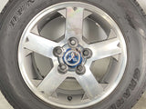 ダンロップ グラントレック AT3 175/80R15  /三菱純正  5.5J+46 114.3-5穴 4本