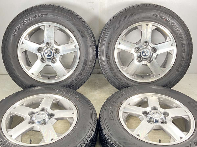 ダンロップ グラントレック AT3 175/80R15 /三菱純正 5.5J+46 114.3-5