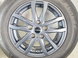 ダンロップ ルマン５ 195/65R15  /　 LEBEN 6.0J+53 114.3-5穴 4本