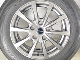 ヨコハマ ブルーアース RV-02 195/65R15  /　 エクシーダー 6.0J+53 114.3-5穴 4本