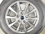 ヨコハマ ブルーアース RV-02 195/65R15  /　 エクシーダー 6.0J+53 114.3-5穴 4本