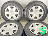 ブリヂストン V600 195/80R15 107/105L LT /トヨタ純正  6.0J+ 139.7-6穴 4本