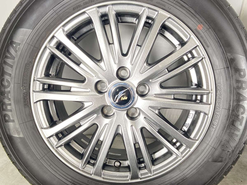 イエローハット PRACTIVA 195/65R15 / Fang 6.0J+43 100-5穴 4本