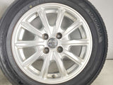 ヨコハマ エコス ES31 185/60R15  /日産純正  5.5J+40 100-4穴 4本