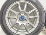 ヨコハマ ブルーアース 175/65R15  /　 ABATIS LW1 6.0J+53 100-4穴 4本