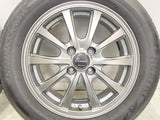 ブリヂストン ネクストリー 185/60R15  /　 マナレイスポーツ 5.5J+45 100-4穴 4本