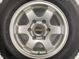 ダンロップ エナセーブ VAN01 195/80R15 107/105L LT /　 WILD 6.0J+33 139.7-6穴 4本
