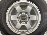 ダンロップ エナセーブ VAN01 195/80R15 107/105L LT /　 WILD 6.0J+33 139.7-6穴 4本