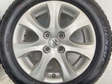 ダンロップ エナセーブ EC204 185/60R15  /スズキ純正  5.5J+45 100-4穴 4本