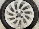 ヨコハマ ＡＤＶＡＮ　ＦＬＥＶＡ 195/50R15  /トヨタ純正  6.0J+40 100-4穴 4本