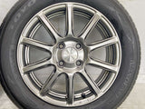 トーヨータイヤ ナノエナジー3 プラス 185/60R15  /ブリヂストン エコフォルム 5.5J+45 100-4穴 4本