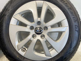 ヨコハマ ブルーアースGT AE51 195/65R15  /トヨタ純正  6.5J+40 100-5穴 4本