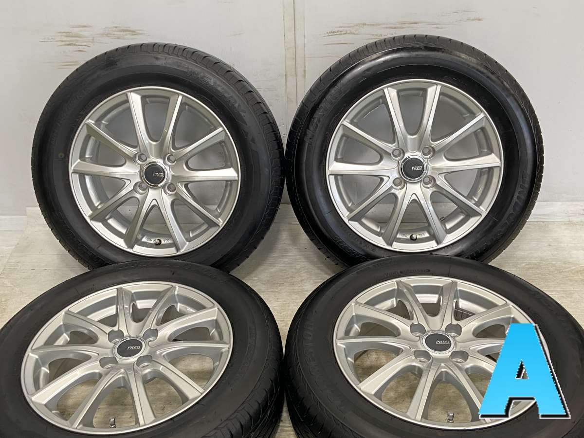 ブリヂストン ネクストリー 185/65R15 / PREO 5.5J+42 100-4穴 4本