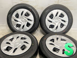 ダンロップ エナセーブ EC300＋ 185/65R15  /トヨタ純正 スチール 6.0J+ 100-4穴 4本