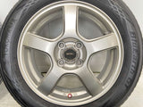 ヨコハマ ブルーアースGT  AE51 185/60R15  /　 トップラン 5.5J+50 100-4穴 4本