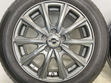 ブリヂストン エコピアEP150 185/60R15  /　 AXEL 6.0J+43 100-5穴 4本