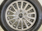 ヨコハマ ブルーアース RV-02 195/65R15  /トヨタ純正  6.0J+50 114.3-5穴 4本
