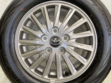 ヨコハマ ブルーアース RV-02 195/65R15  /トヨタ純正  6.0J+50 114.3-5穴 4本