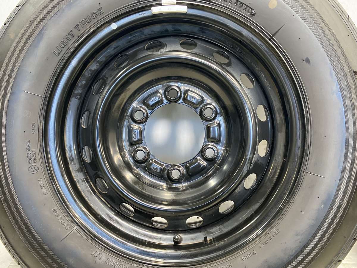 ブリヂストン エコピア RD-613 195/80R15 107/105 /トヨタ純正 6.0J+ 