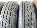 ブリヂストン V600 195/80R15 107/105L LT /トヨタ純正  6.0J+ 139.7-6穴 4本
