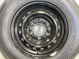 ブリヂストン V600 195/80R15 107/105L LT /トヨタ純正  6.0J+ 139.7-6穴 4本