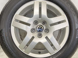 ヨコハマ エコス　ES31 195/65R15  /フォルクスワーゲン純正  6.0J+38 100-5穴 4本