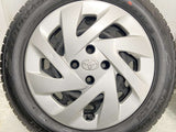 ダンロップ エナセーブ EC204 185/60R15  /トヨタ純正  5.5J+ 100-4穴 4本
