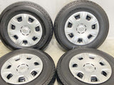 ブリヂストン V600 195/80R15 107/105L LT /トヨタ純正  6.0J+ 139.7-6穴 4本