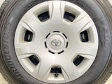 ブリヂストン V600 195/80R15 107/105L LT /トヨタ純正  6.0J+ 139.7-6穴 4本
