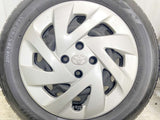 ブリヂストン ネクストリー 185/60R15  /トヨタ純正  5.5J+ 100-4穴 4本