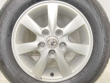ヨコハマ ブルーアース RV-02 195/65R15  /トヨタ純正  6.0J+50 114.3-5穴 4本